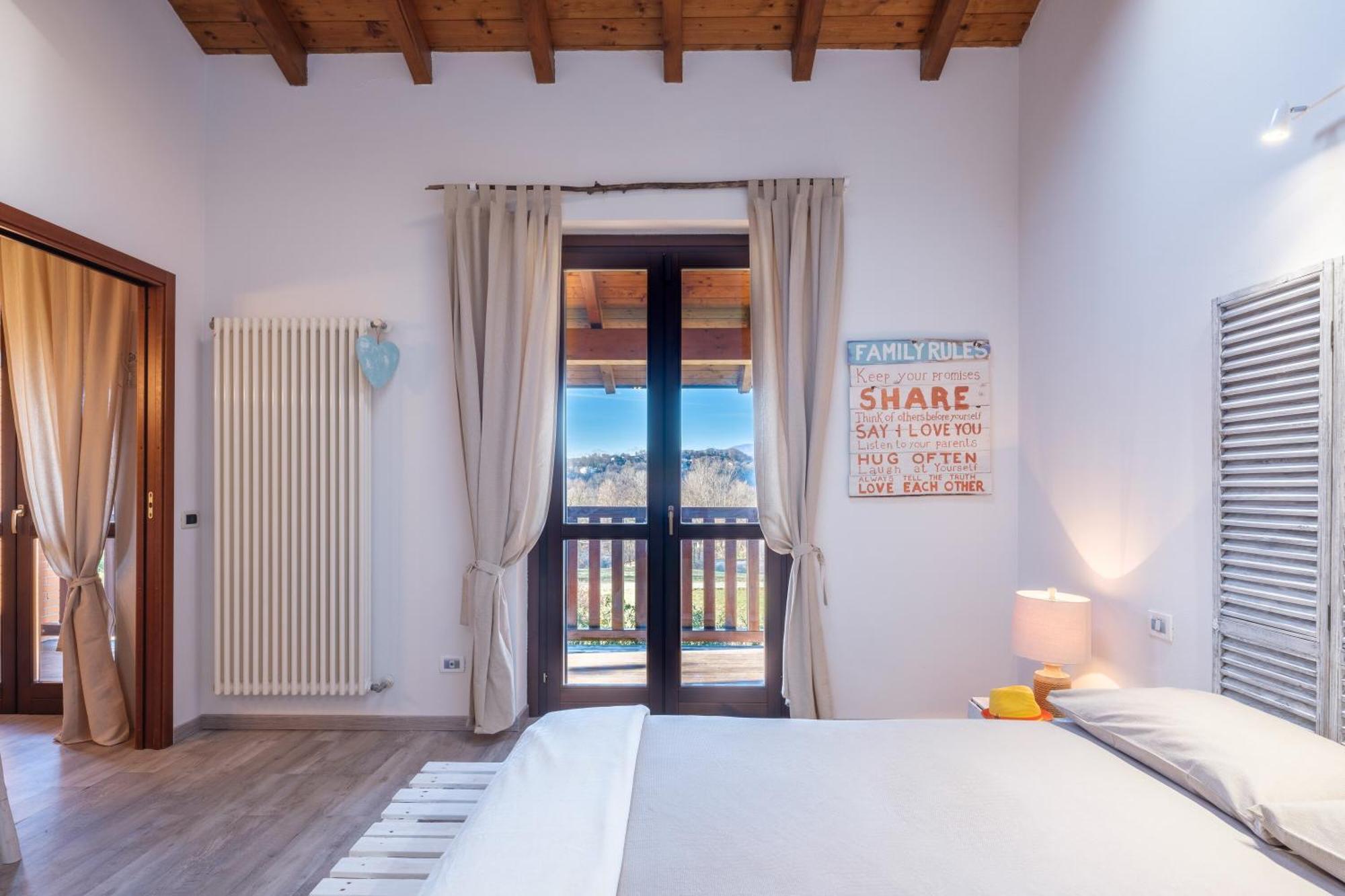 La Luna Nel Lago Lake View Garden - Happy Rentals Ispra Exteriör bild