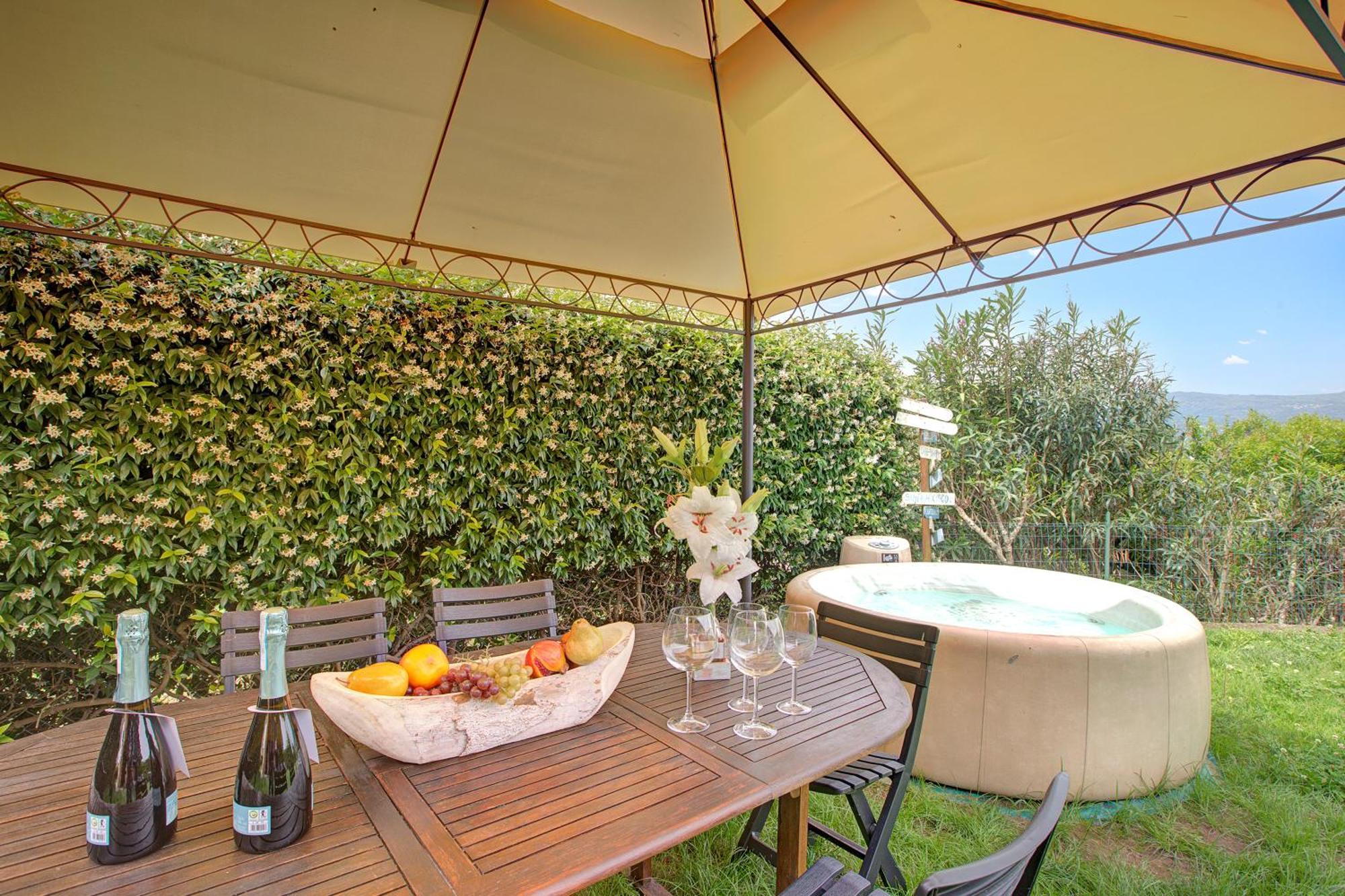 La Luna Nel Lago Lake View Garden - Happy Rentals Ispra Exteriör bild